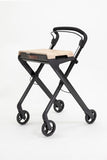Rollbuddy Indoor Rollator: Stijlvol, Wendbaar, Stabiel Hulp voor Thuis Mobiliteit