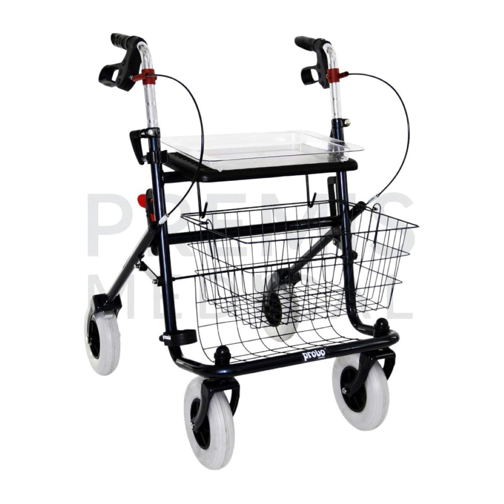 Premis Provo 2e Generatie Rollator – Verstelbare Duwbeugel, Max 120 kg