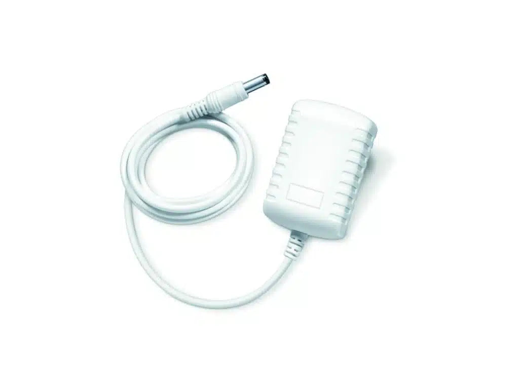Beurer netadapter voor Beurer BM 28, BM 40, BM 44 en BM 49 bovenarm bloeddrukmeters.
