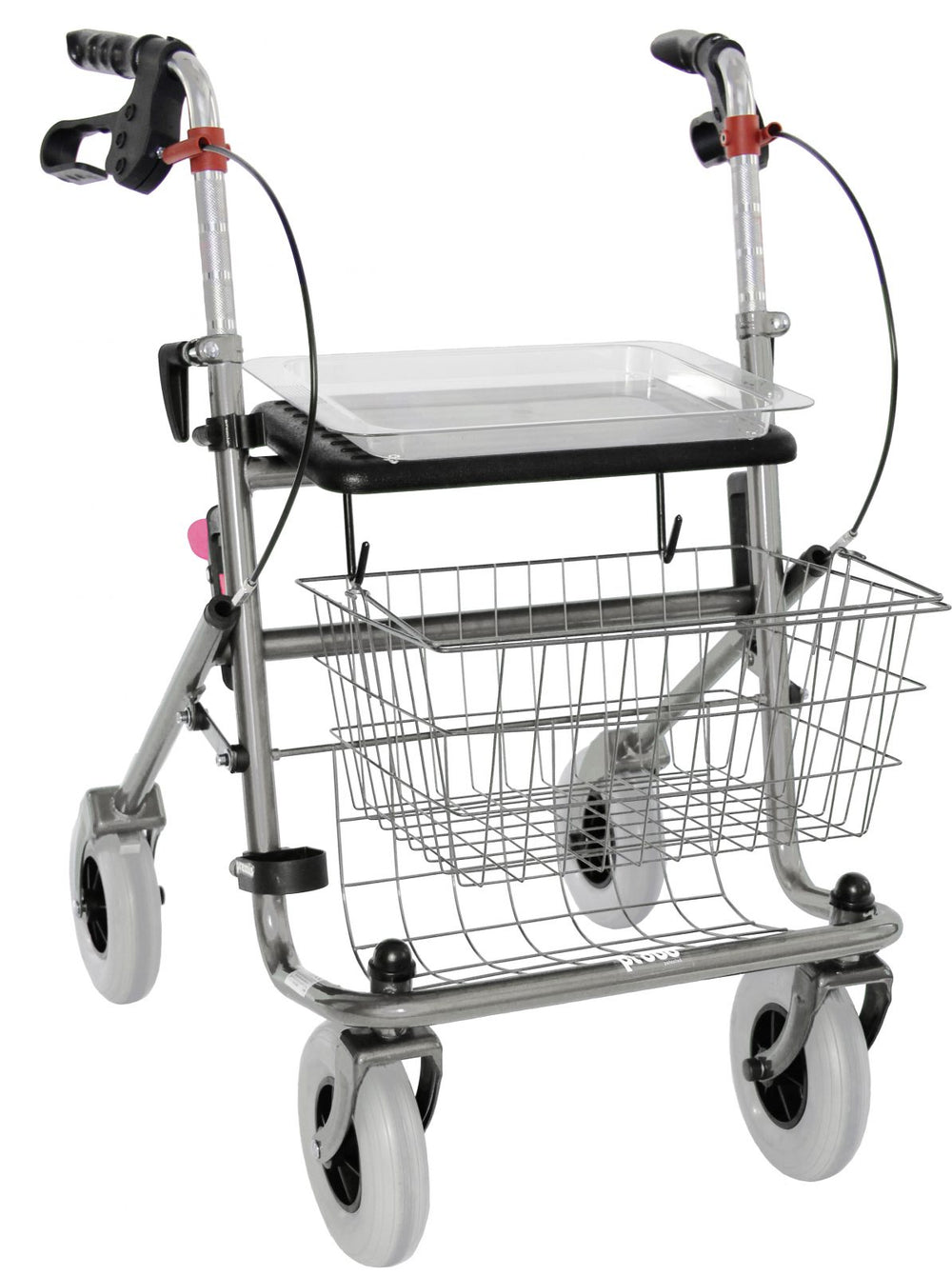 Premis Provo 2e Generatie Rollator – Verstelbare Duwbeugel, Max 120 kg
